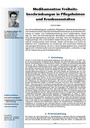 Medikamentöse Freiheitsbeschränkungen in Pflegeheimen und Krankenanstalten