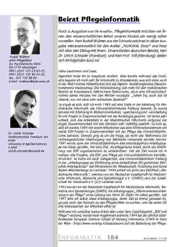 Beirat Pflegeinformatik