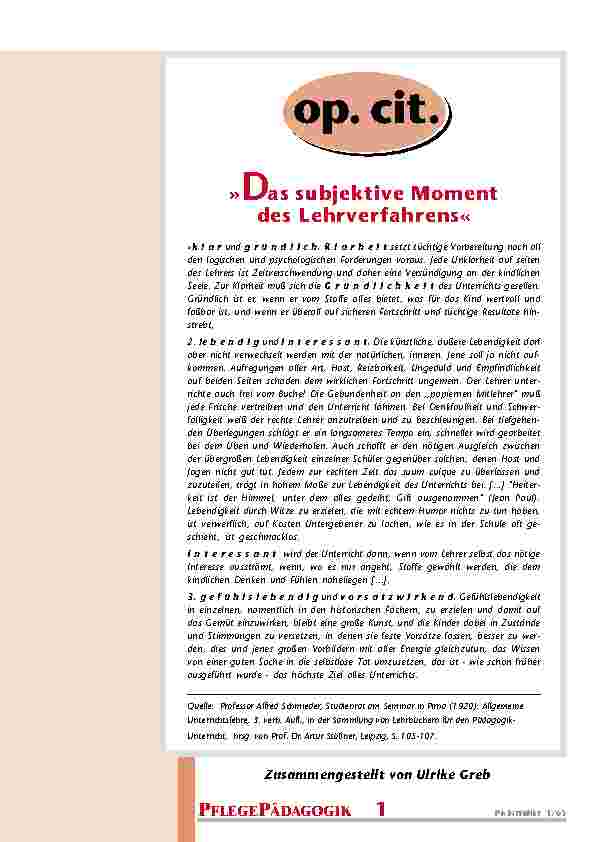 E-LEARNING – Einige Ergebnisse aus empirisch-pädagogischer Forschung