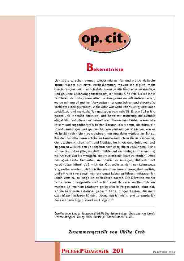 Projektarbeit zum ThemaWohnen im Alter nach derLernfeldkonzeption