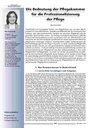 Die Bedeutung der Pflegekammerfür die Professionalisierungder Pflege
