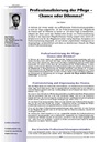 Professionalisierung der Pflege – Chance oder Dilemma?