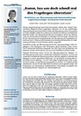 „Komm, lass uns doch schnell mal den Fragebogen übersetzen“ – Richtlinien zur Übersetzung und Implementierung englischsprachiger Assessment-Instrumente