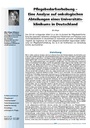 Pflegebedarfserhebung – Eine Analyse auf onkologischen Abteilungen eines Universitätsklinikums in Deutschland