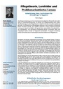 Pflegetheorie, Lernfelder und Problemorientiertes Lernen – Entwicklung eines Curriculums für Altenpflege in Ägypten