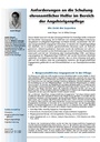 Anforderungen an die Schulung ehrenamtlicher Helfer im Bereich der Angehörigenpflege. Die Sicht der Experten