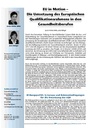 EU in Motion – Die Umsetzung des Europäischen Qualifikationsrahmens in den Gesundheitsberufen