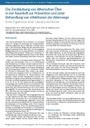Die Zerstäubung von ätherischen Ölen in der Raumluft zur Prävention und/oder Behandlung von Infektionen der Atemwege. Erste Ergebnisse einer Literaturrecherche.
