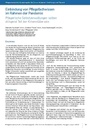 Einbindung von Pflegefachwissen im Rahmen der Pandemie. Pflegerische Selbstverwaltungen sollten dringend Teil der Krisenstäbe sein.