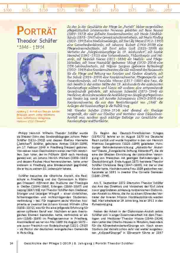 Portrait: Theodor Schäfer