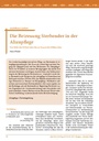 Die Betreuung Sterbender in der Altenpflege. Von Mitte der 1970er Jahre bis zu Beginn der 1990er Jahre