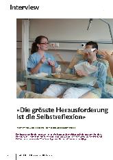 «Die grösste Herausforderung ist die Selbstreflexion»