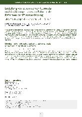 Erstellung von schulinternen Curricula und Ausbildungsplänen im Rahmen der Reformen der Pflegeausbildung