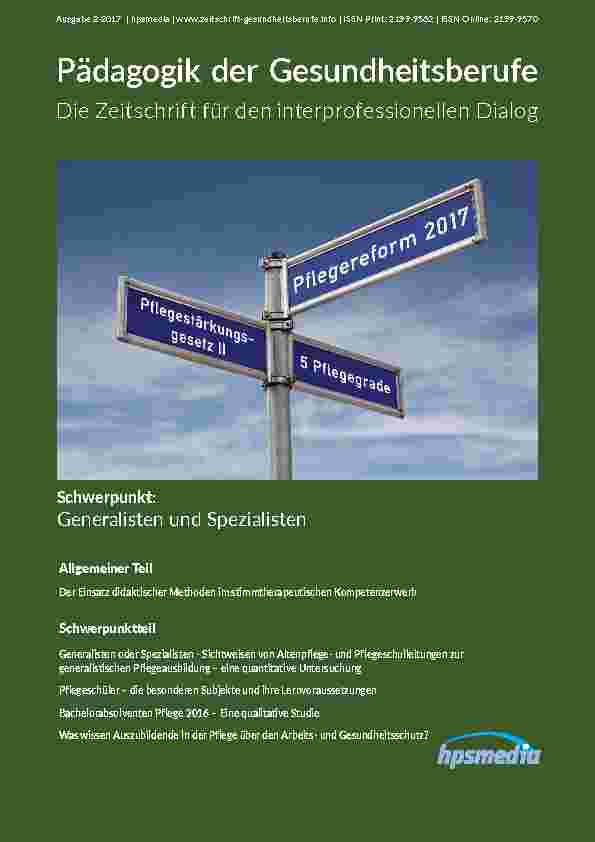 Gesamtausgabe 2-2017