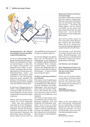 Briefe von Leser*innen