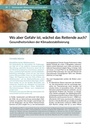 Wo aber Gefahr ist, wächst das Rettende auch? Gesundheitsrisiken der Klimadestabilisierung