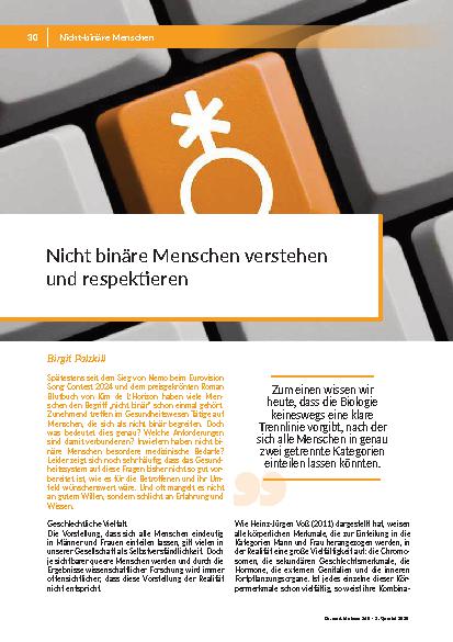 Nicht binäre Menschen verstehen und respektieren