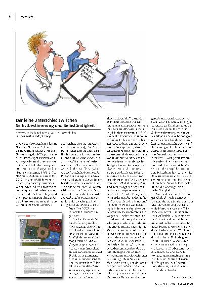 Der feine Unterschied zwischen Selbstbestimmung und Selbständigkeit