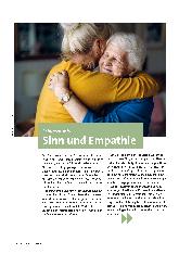 Schwerpunkt Sinn und Empathie
