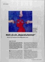 Mehr als ein „Reparaturbetrieb