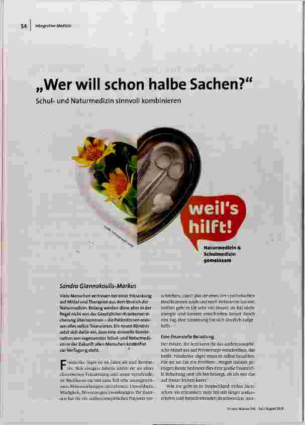 Wer will schon halbe Sachen?