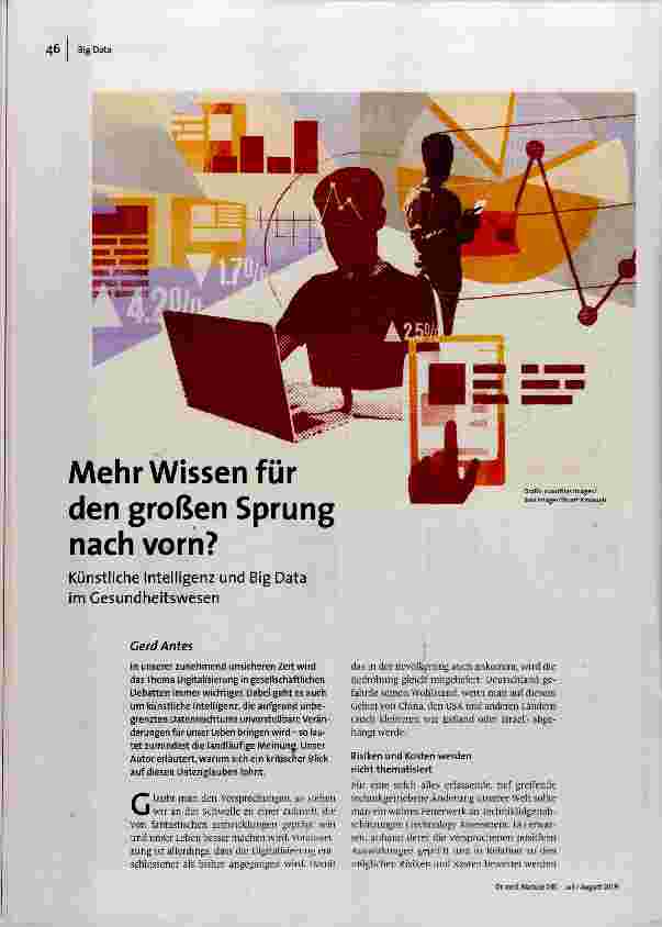 Mehr Wissen für den großen Sprung nach vorn?