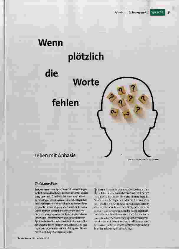 Wenn plötzlich die Worte fehlen