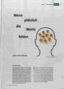 Wenn plötzlich die Worte fehlen