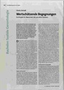 Wertschätzende Begegnungen