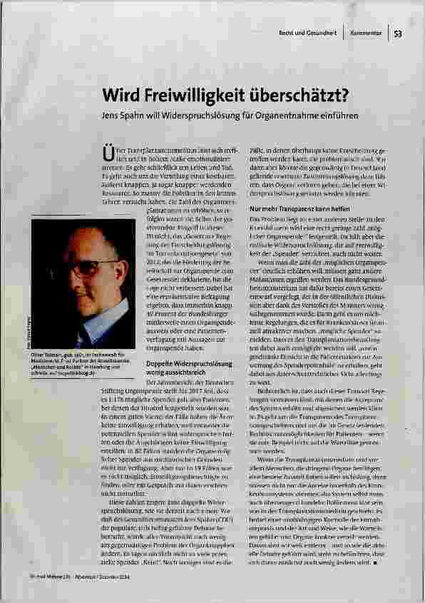[doc_186434] Wird Freiwilligkeit überschätzt?