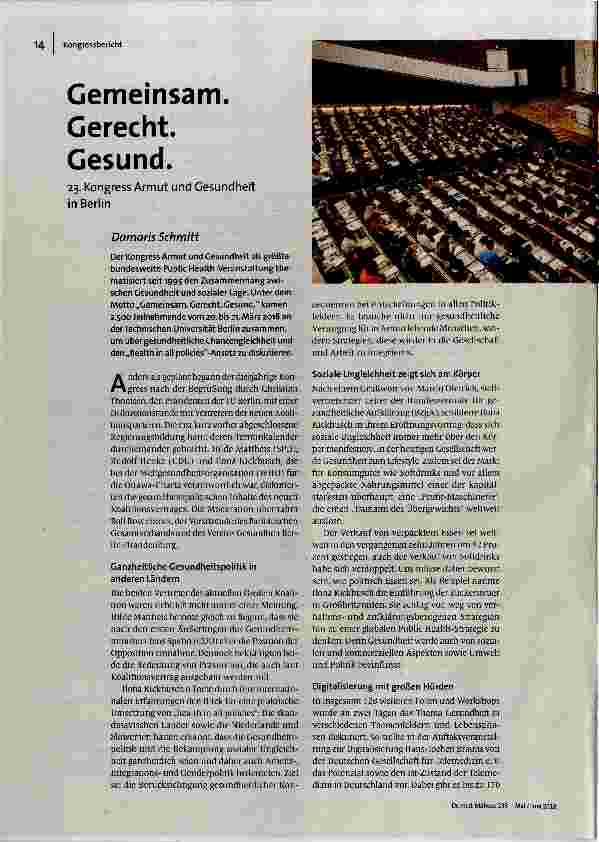 Gemeinsam.Gerecht.Gesund.