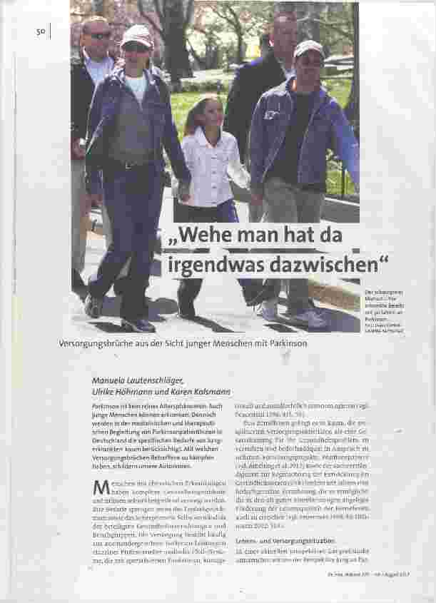 Wehe man hat da irgendwas dazwischen