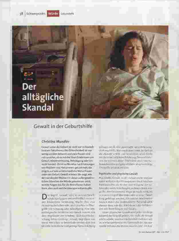 Der alltägliche Skandal