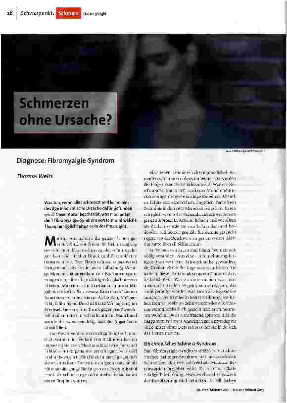 Schmerzen ohne Ursache?