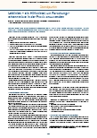 [doc_226308] Leitlinien – ein Hilfsmittel, um Forschungserkenntnisse in der Praxis anzuwenden