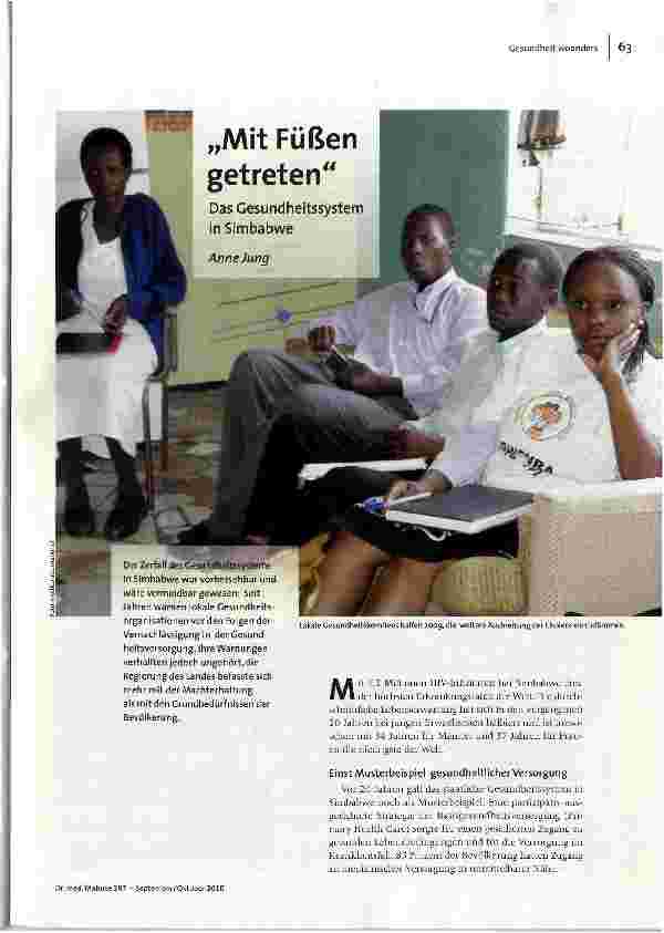 Mit Füßen getreten