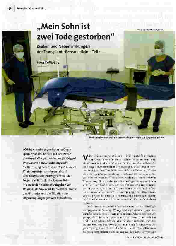 Mein Sohn ist zwei Tode gestorben