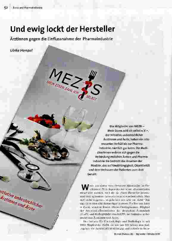 Und ewig lockt der Hersteller