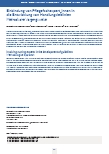 [doc_220713] Einbindung von Pflegefachexpertinnen in die Entwicklung von Handlungsleitlinien