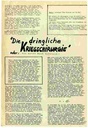 Die dringliche Kriegschirurgie oder: wer keuft mein Gewissen?
