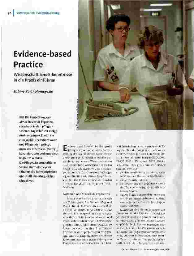 Evidence-based Practice