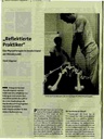 Reflektierte Praktiker. Die Physiotherapie in Deutschland am Wendepunkt