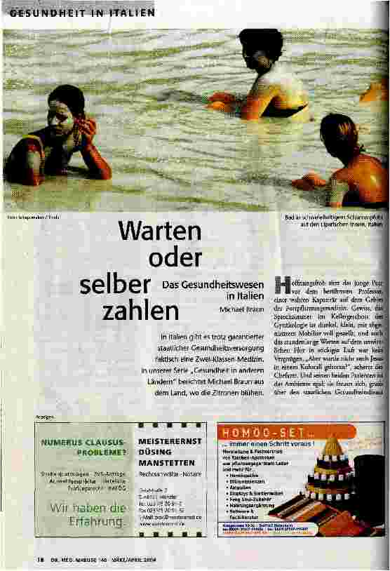 Warten oder selber zahlen