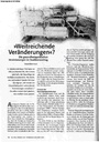 Weitreichende Veränderungen?