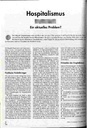 Hospitalismus Ein aktuelles Problem?