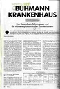 Buhmann Krankenhaus - Das Gesundheitsreformgesetz und die Kostenexplosion in den Krankenhäusern