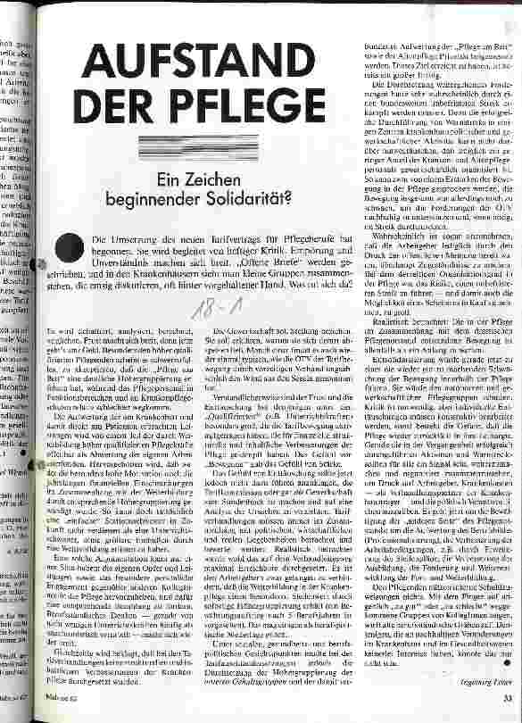 [doc_21719] Aufstand der Pflege Ein Zeichen beginnender Solidarität