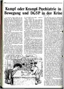 Kampf oder Krampf: Psychiatrie in Bewegung und DGSP in der Krise