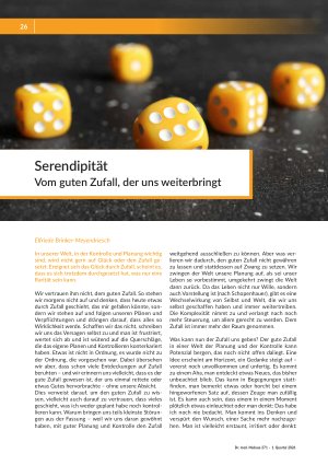 Serendipität Vom guten Zufall, der uns weiterbringt