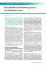 Gesundheitlicher Bevölkerungsschutz Ein hochkomplexes System